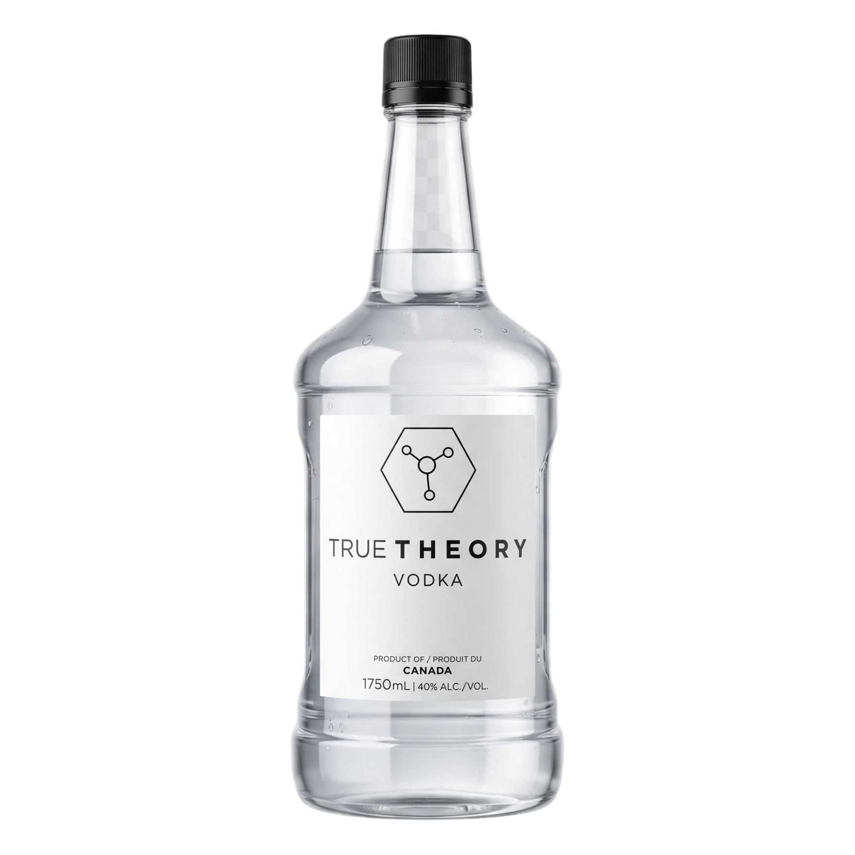 True Theory Vodka 1.75 L bottle — Canadian craft spirits