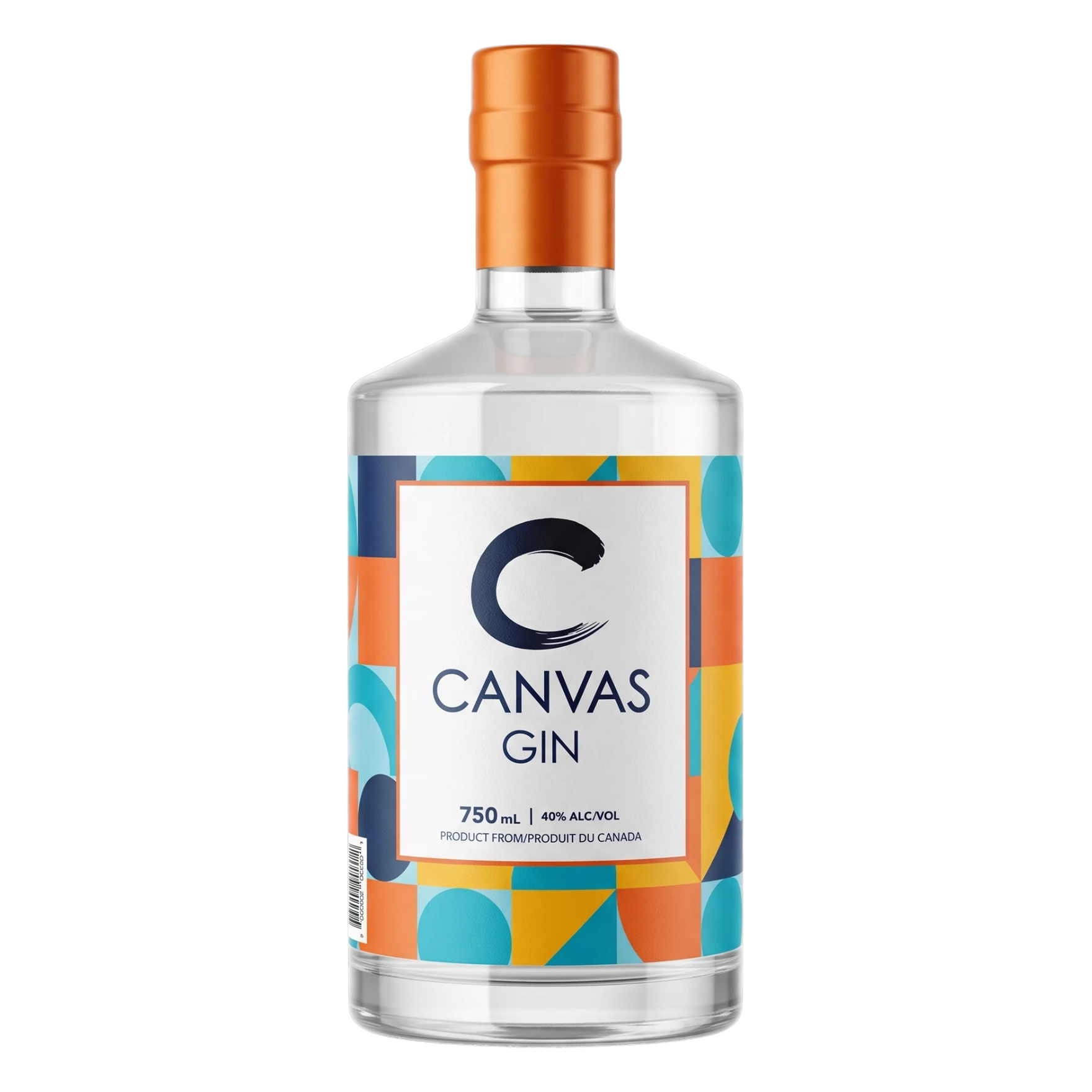Canvas Gin 750 mL bottle — best local gin crafted in Ontario