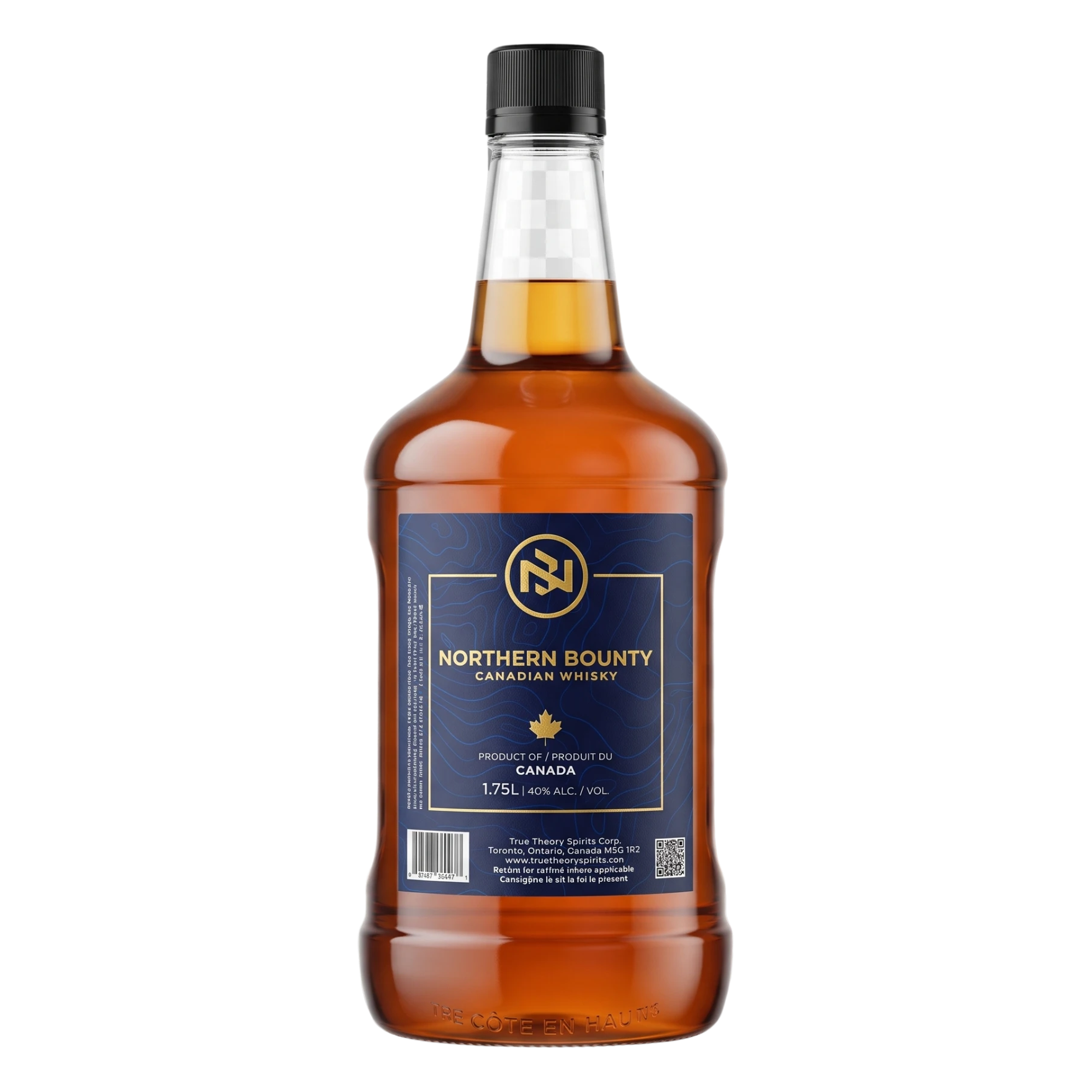 Northern Bounty Canadian Whisky 1.75 L bottle — Canadian craft spirits