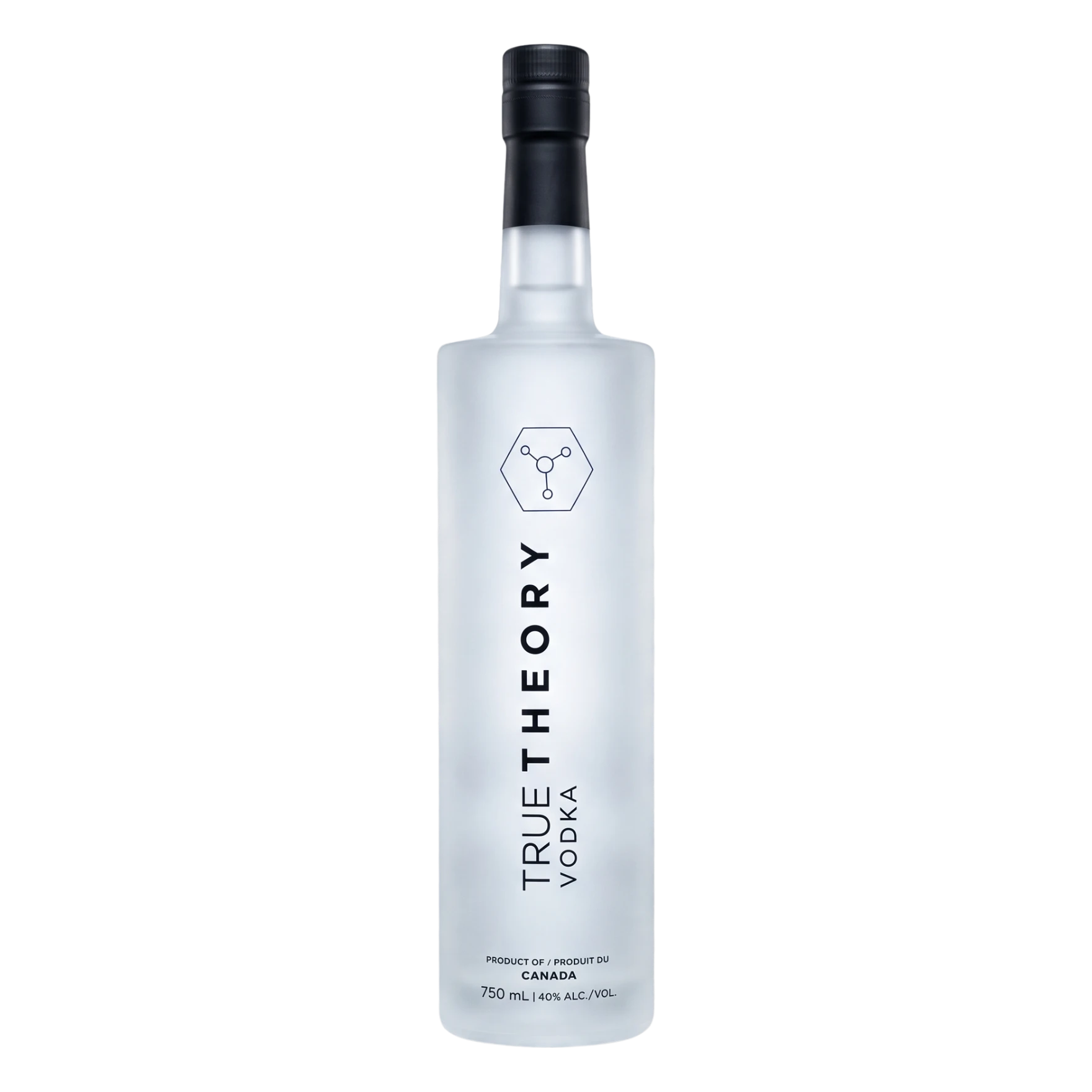 True Theory Vodka 750 mL bottle — Ontario craft vodka