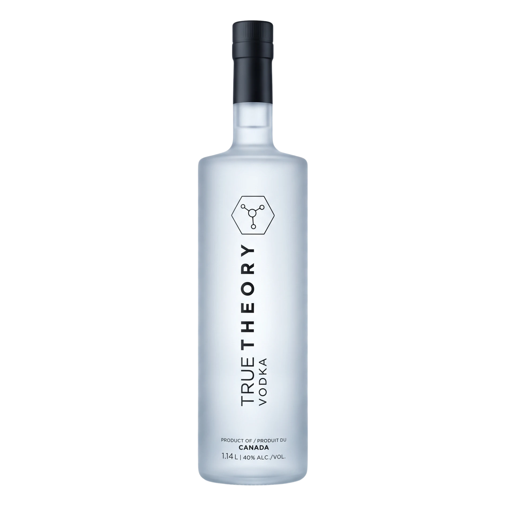 True Theory Vodka 1.14 L bottle — best local vodka from Ontario